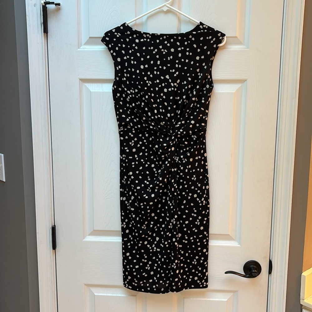 Kenneth Cole NEW YORK Black Midi Dress, Fully Lined Size S